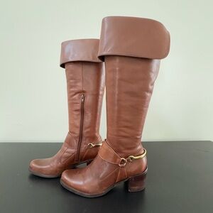 Truth or Dare by Madonna  Over the Knee, Brown Knee High Boots US 6 M